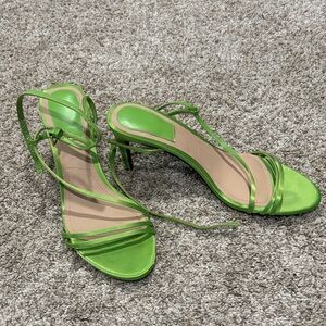 ⭐️2/$10 - Green Strappy Women's Heels